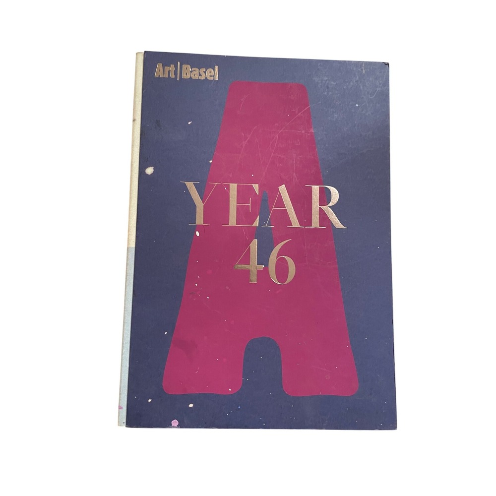 Art Basel Year 46 Catalog Book Andy Warhol Hamburger Art‎ Exhibition